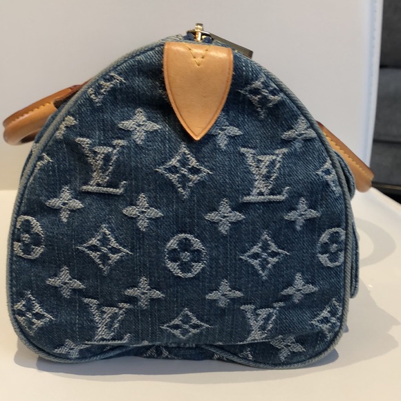 Louis Vuitton Speedy Denim bag - Picture 3 of 7